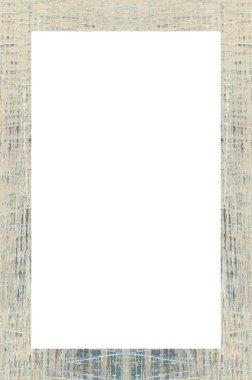 Retro desenli eski boyalı çerçeve