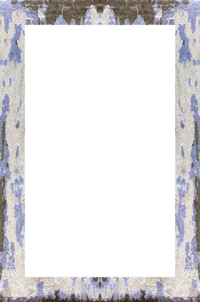 Retro desenli eski boyalı çerçeve