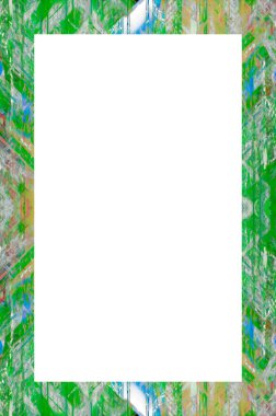 boya ile yeşil sıva