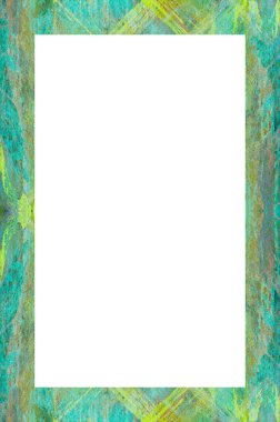 boya ile yeşil sıva