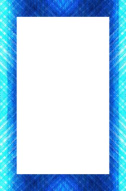 Retro desenli eski boyalı çerçeve