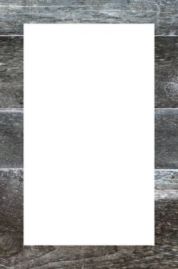 Retro desenli eski boyalı çerçeve