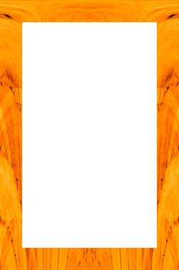 Retro desenli eski boyalı çerçeve