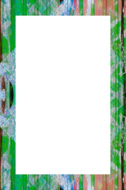 Yeşil grunge duvar arkaplanı