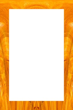 Retro desenli eski boyalı çerçeve