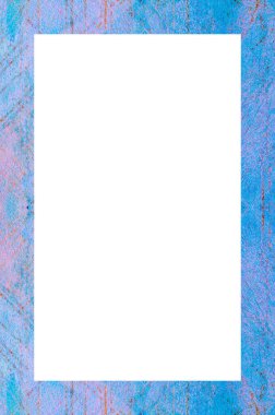 Retro desenli eski boyalı çerçeve