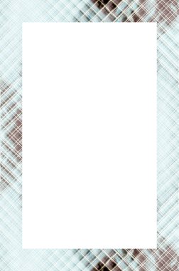 Retro desenli eski boyalı çerçeve