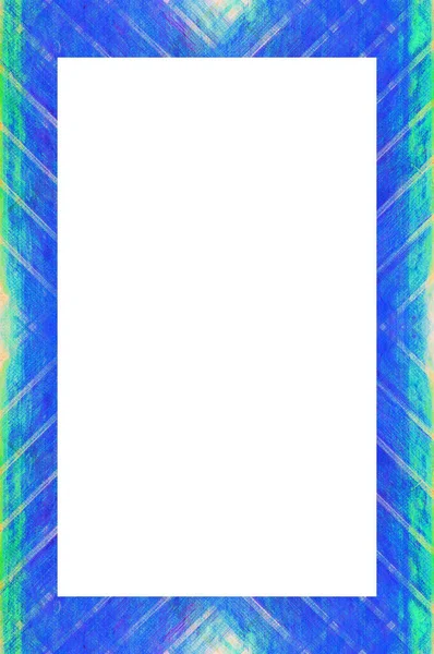 Old Painted Frame Retro Pattern — Stock Photo, Image