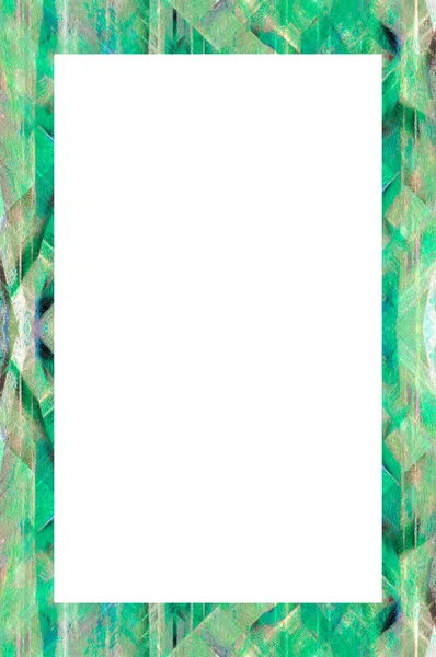 Old Painted Frame Retro Pattern — Stock Photo, Image
