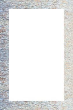 Retro desenli eski boyalı çerçeve