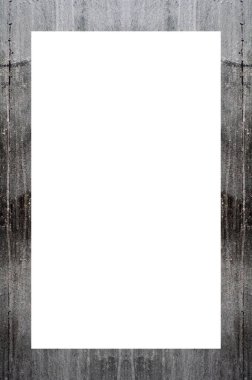 Retro desenli eski boyalı çerçeve