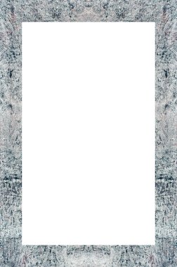 Retro desenli eski boyalı çerçeve