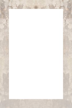 Retro desenli eski boyalı çerçeve