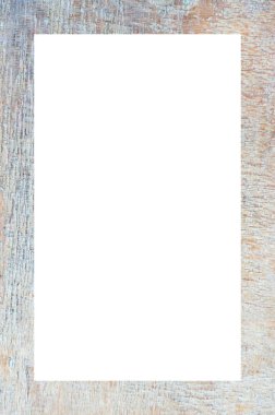 Retro desenli eski boyalı çerçeve