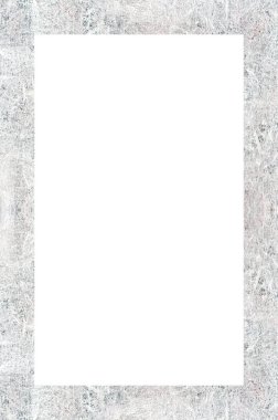 Retro desenli eski boyalı çerçeve