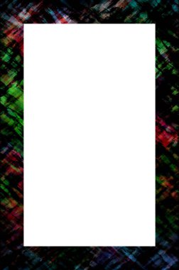 Eski boyanın dokusu ve alçı çatlakları arka planda.