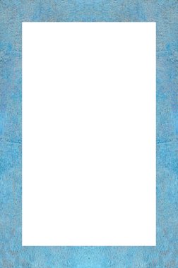 Retro desenli eski boyalı çerçeve