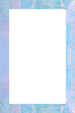 Retro desenli eski boyalı çerçeve