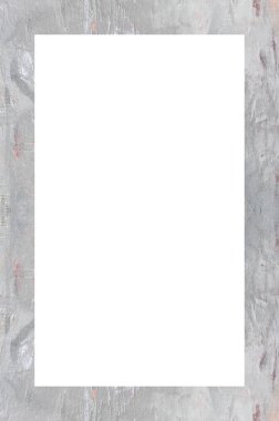 Retro desenli eski boyalı çerçeve