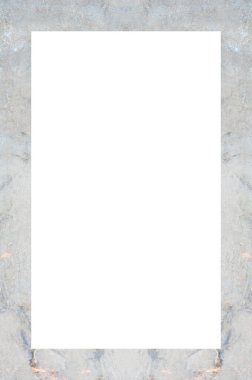 Retro desenli eski boyalı çerçeve