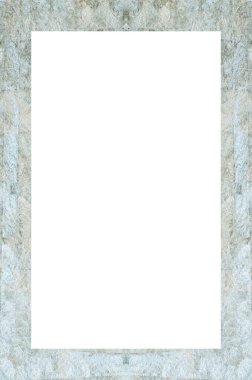 Retro desenli eski boyalı çerçeve