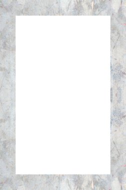 Retro desenli eski boyalı çerçeve