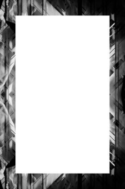 Siyah beyaz monokrom eski grunge vintage eskimiş arka plan soyut antika desenli retro model