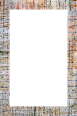 eski yıpranmış alçı duvar boya ile