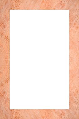 Retro desenli eski boyalı çerçeve