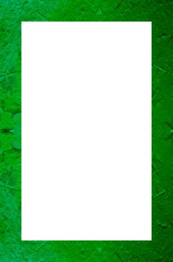 Retro desenli eski boyalı çerçeve