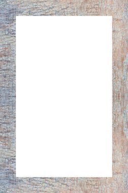 Retro desenli eski boyalı çerçeve