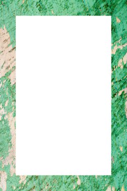 Yeşil grunge duvar arkaplanı