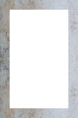 Retro desenli eski boyalı çerçeve