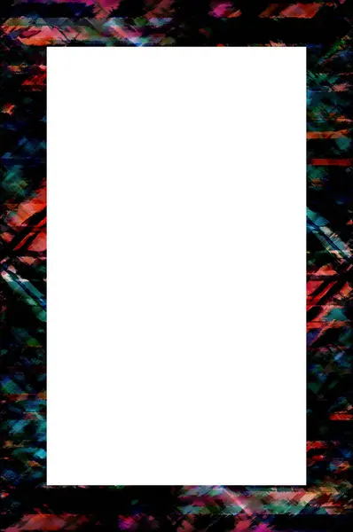 Abstract Geometrisch Gegenereerde Patroon Art Achtergrond — Stockfoto