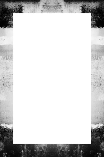 Black White Grunge Vignette Texture — Stock Photo, Image