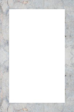 Retro desenli eski boyalı çerçeve