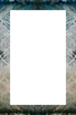 Eski boyanın dokusu ve alçı çatlakları arka planda.