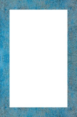 Retro desenli eski boyalı çerçeve