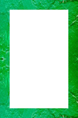 Retro desenli eski boyalı çerçeve