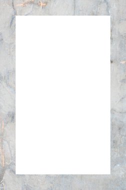 Retro desenli eski boyalı çerçeve