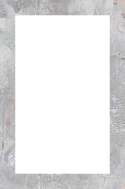 Retro desenli eski boyalı çerçeve