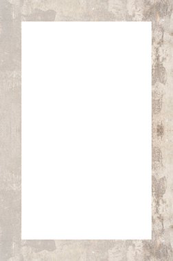 Retro desenli eski boyalı çerçeve