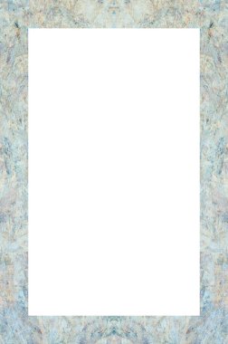 Retro desenli eski boyalı çerçeve