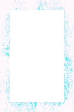 Retro desenli eski boyalı çerçeve