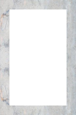 Retro desenli eski boyalı çerçeve