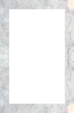 Retro desenli eski boyalı çerçeve