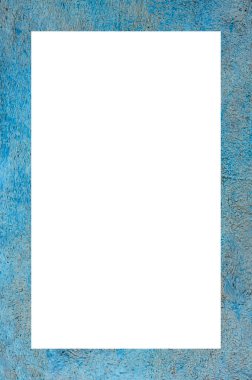 Retro desenli eski boyalı çerçeve