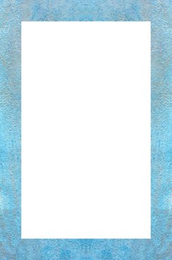 Retro desenli eski boyalı çerçeve