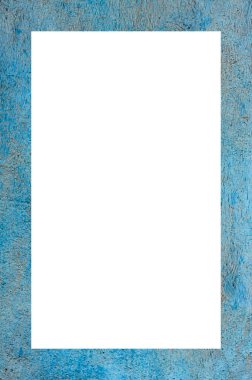 Retro desenli eski boyalı çerçeve