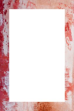 eski yıpranmış alçı duvar boya ile